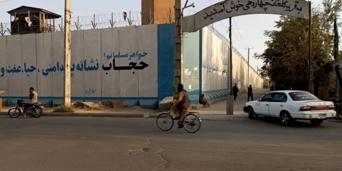 ‘Please observe the hijab’: The Taliban wall signs sowing fear in Kabul