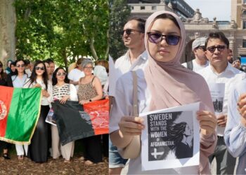 د طالبانو له خوا د ښځو د هدفي ځپنې پر ضد هسپانیا او سویډن کې لاریونونه وشول