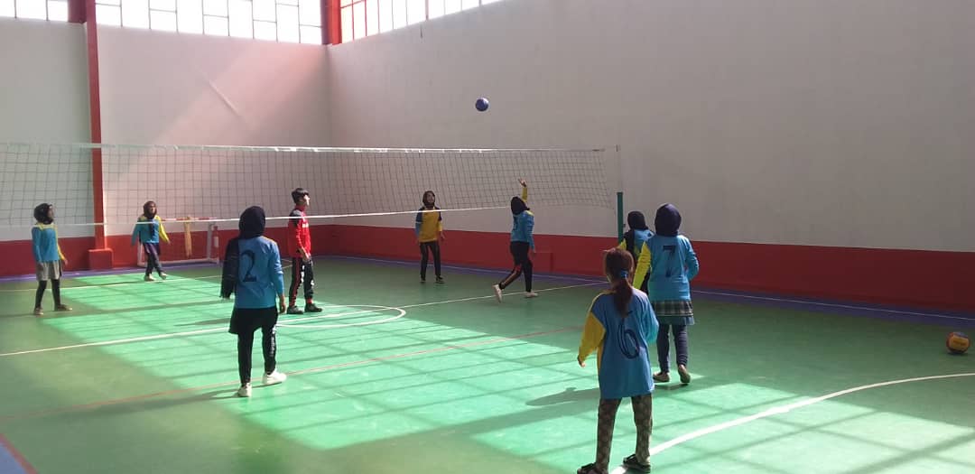 تیم والیبال دختران در دایکندی