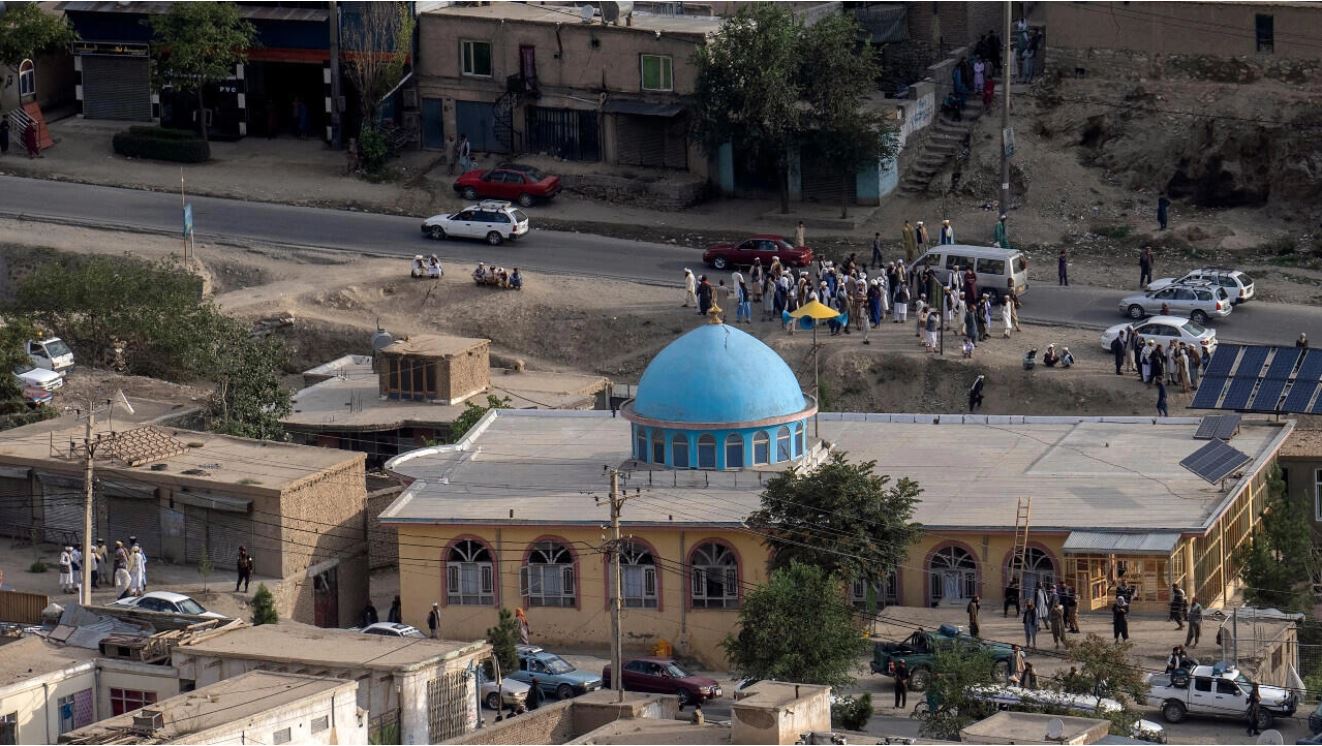 نمای مسجدی در کابل. عکس تزئینی است. منبع: تلویزیون فرانس 24