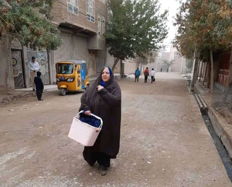 photo: Khalid Qaderi's mother./submitted to Rukhshana media.