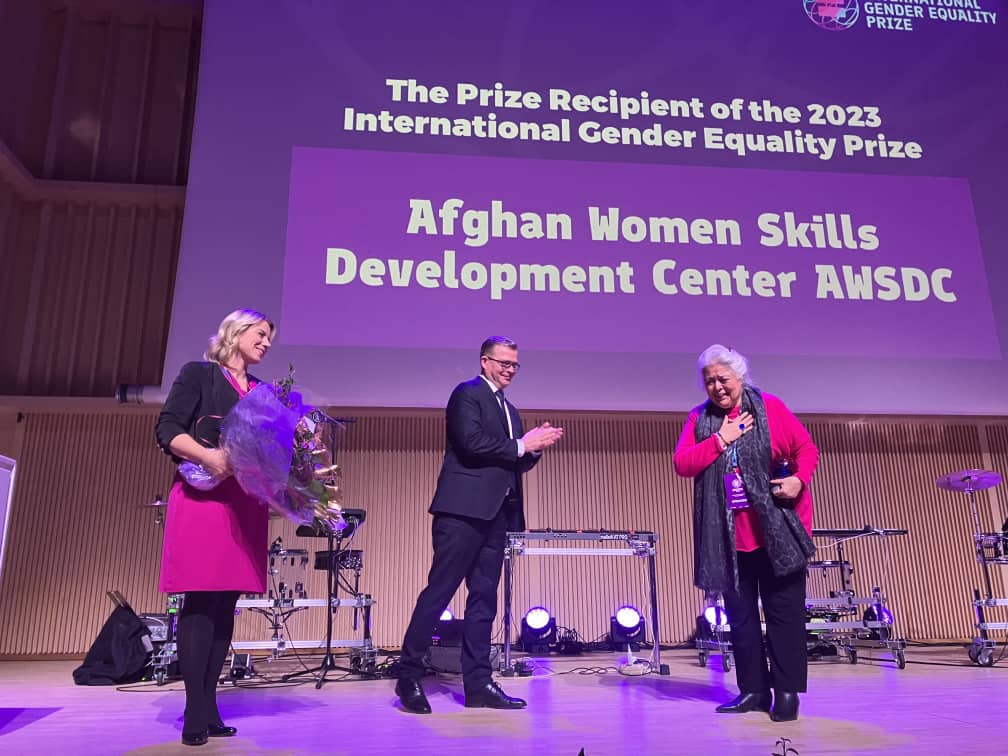 محبوبه سراج، برنده‌ی جایزه «برابری جنسیتی» فنلند شد