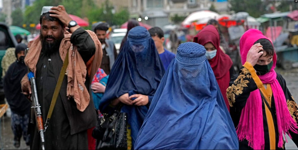 زنان معترض به سازمان ملل: اعتبار حقوق‌ بشر را با حمایت از طالبان از بین نبرید