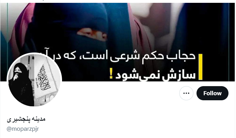 سفیدنمایی، تمجید و پروپاکندا؛ طالبان دست به دامن حساب‌های جعلی زنانه در شبکه‌ی‌ اجتماعی«ایکس»