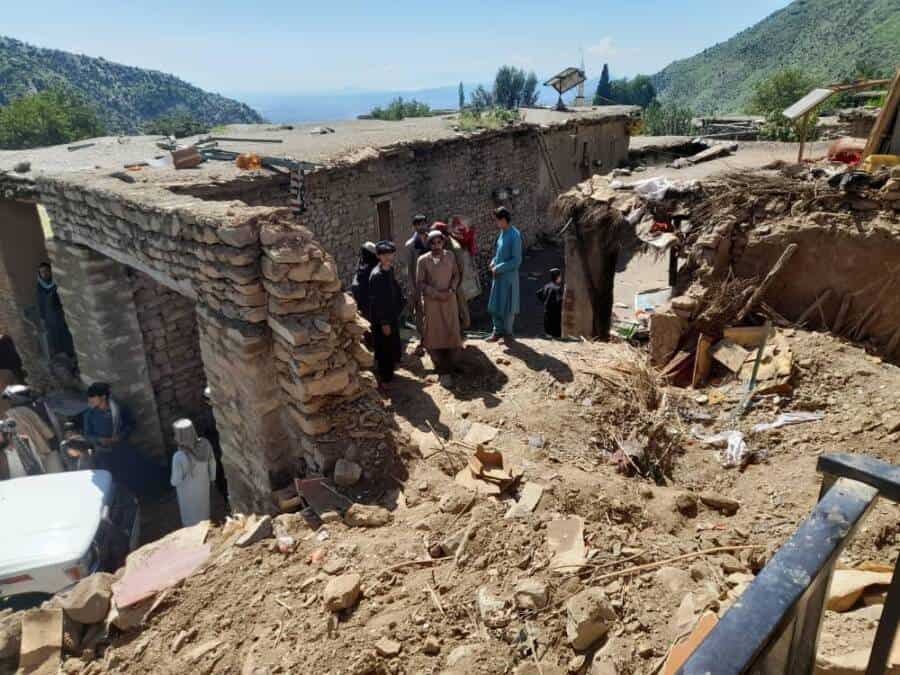 قربانیان رانش زمین در نورستان به ۶۰ کشته و زخمی افزایش یافت